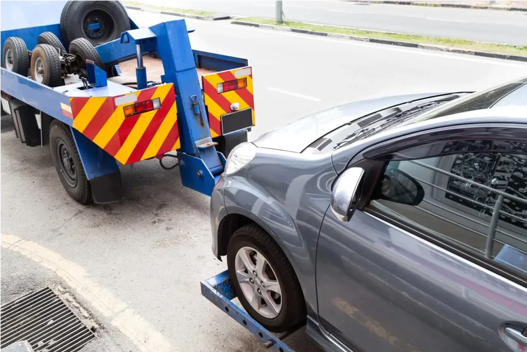 een takelwagen